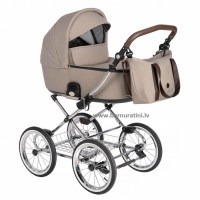Roan Bass Next Classic Beige bērnu rati 
